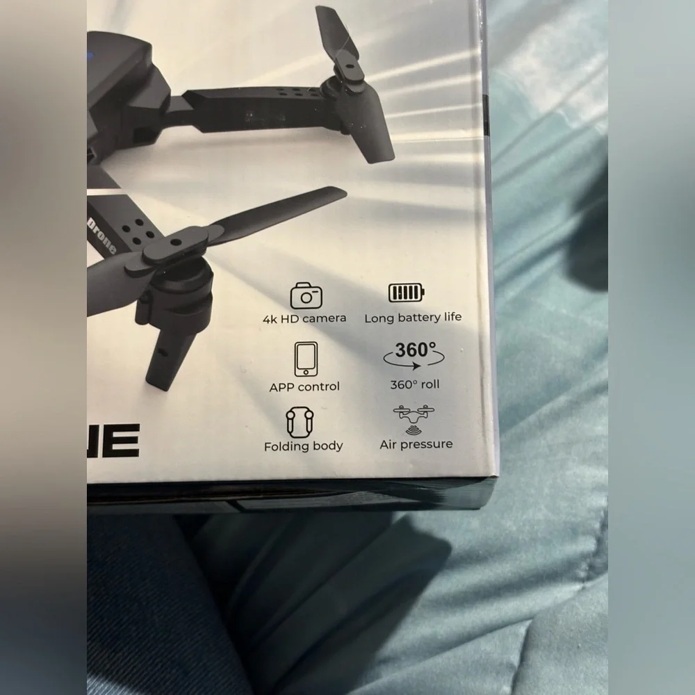 Pro 4K HD Camera Drone - Black